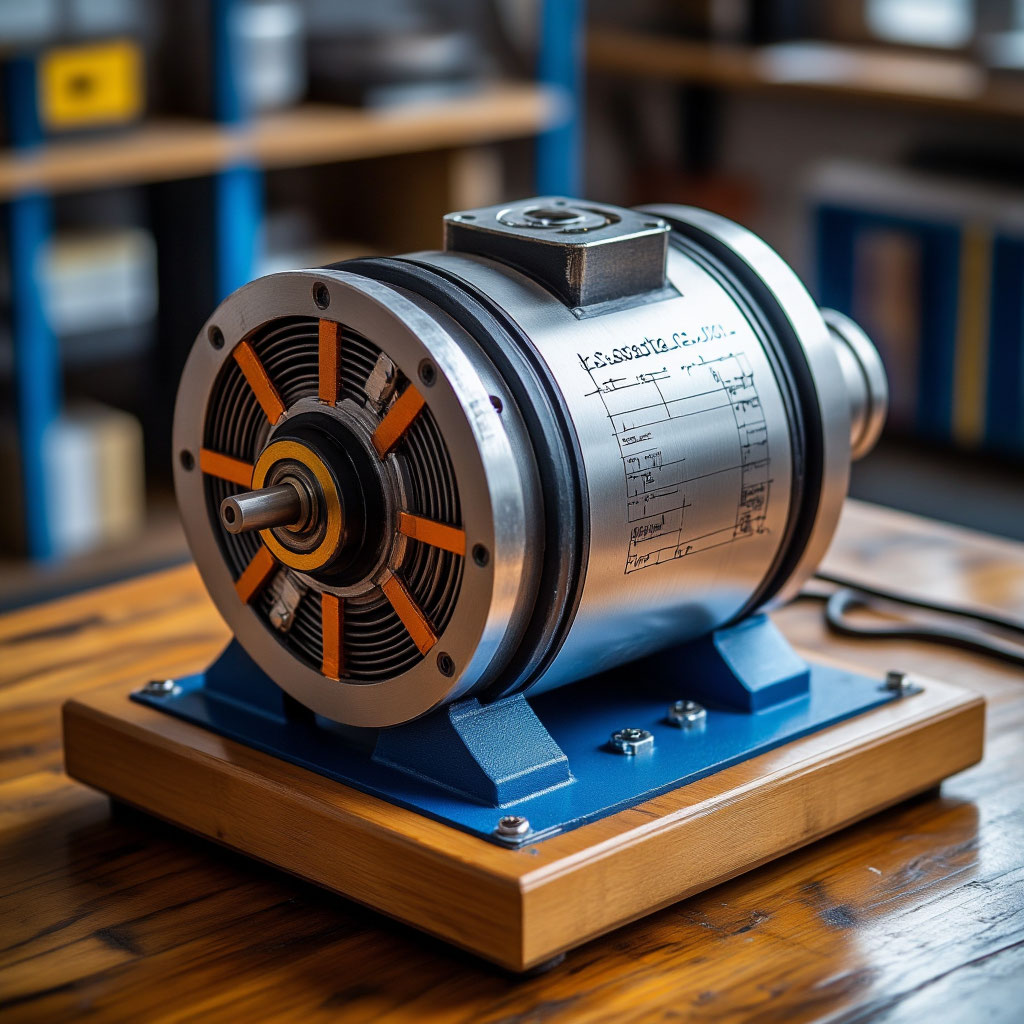 Разработка модели двигателя постоянного тока