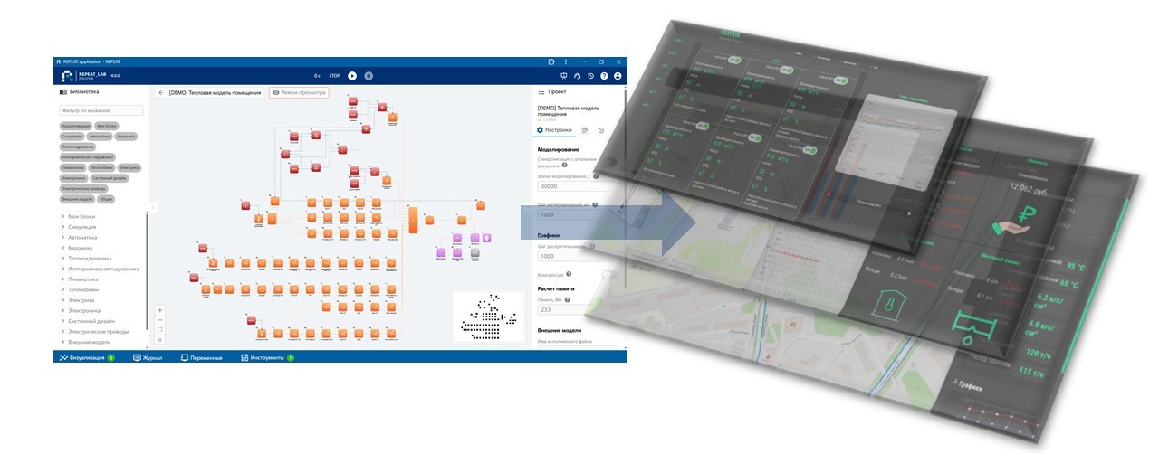 REPEAT: 1D-моделирование как базовый слой цифрового инжиниринга